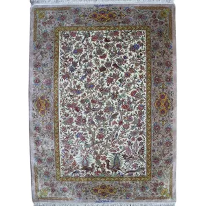 Handmade Luxury – Persian Qom Silk Rug by Bradran