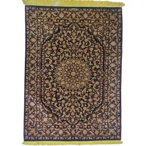 Luxurious Handwoven Qom Silk Rug from Bradran Persian Carpets