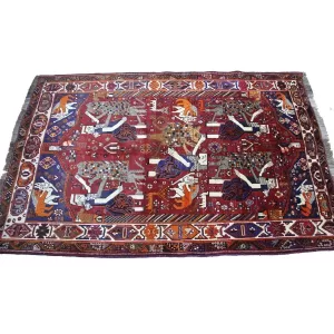 Handmade Persian Tribal Qashqai Rug by Bradran Carpets