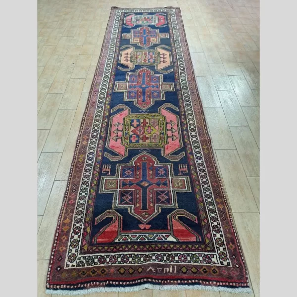 Full View of Luxurious Persian Kurdish Runner