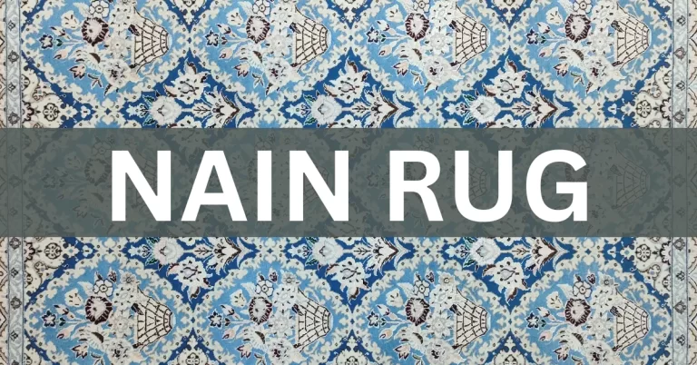 Handmade Persian Nain Rug